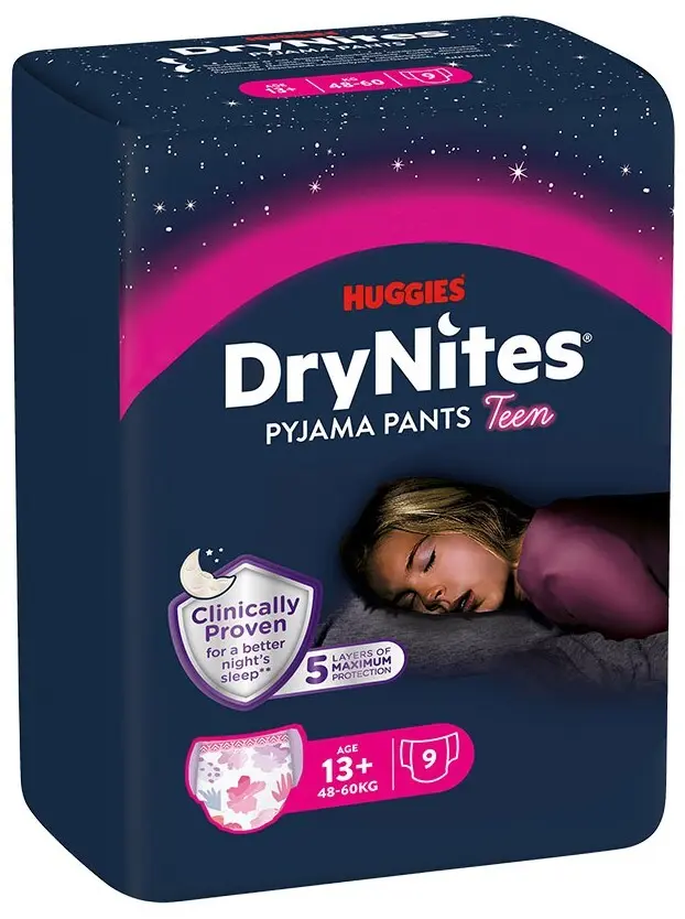 13577-drynites natahovaci kalhotky na noc pro divky 13+ let